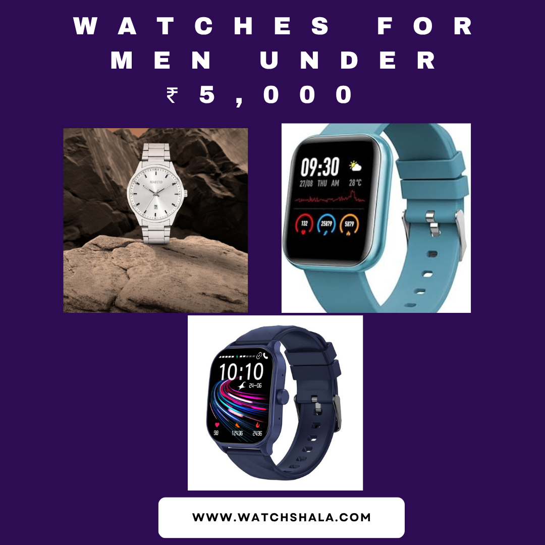 Watches for Men Under ₹5,000 (June 2025 – Unique Picks Edition)